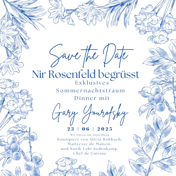 Sommernachtstraum-Dinner mit Gary Yourofsky